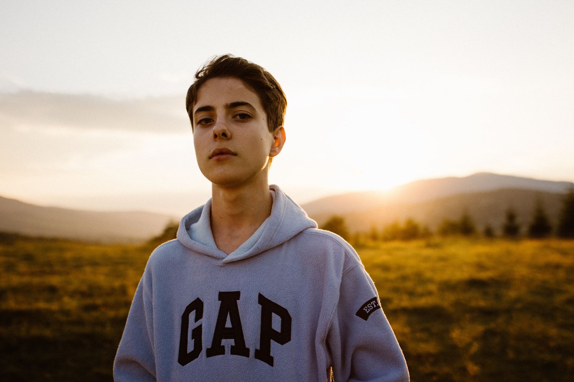 a person posing for the camera